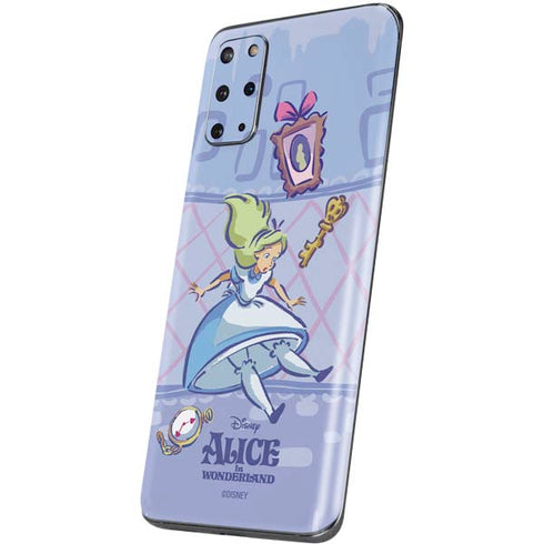 Disney Alice in Wonderland Falling down the Rabbit Hole Galaxy S20 Plus Skin